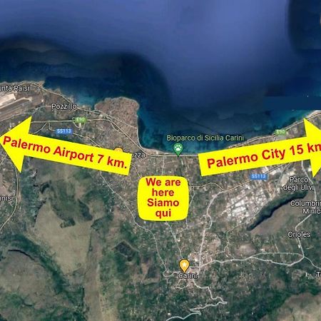 Arricampati Airport Rooms & Bringo Car Rental Carini Exterior foto